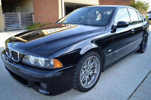 Jet Black 2003 BMW M5 Base