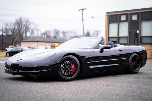 Black 2002 Chevrolet Corvette Base