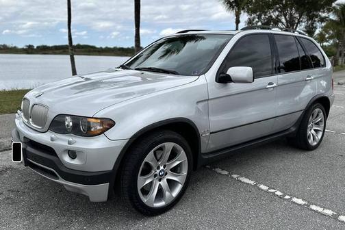 Titanium Silver Metallic 2006 BMW X5 4.8is