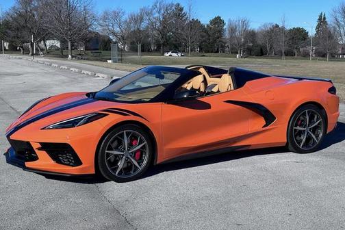 Amplify Orange Tintcoat 2023 Chevrolet Corvette Stingray w/3LT
