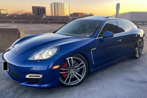 Aqua Blue Metallic 2011 Porsche Panamera Turbo