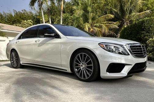 Diamond White Metallic 2014 Mercedes-Benz S-Class