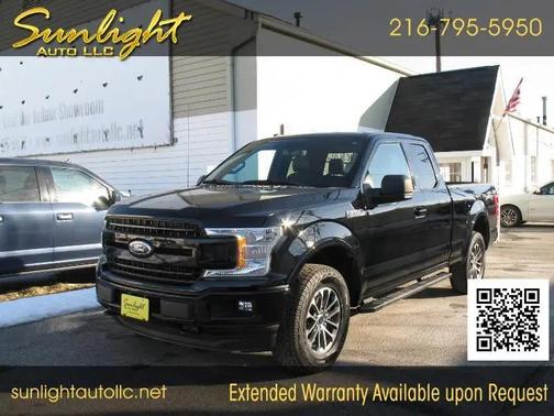 Shadow Black 2018 Ford F-150 XLT Truck