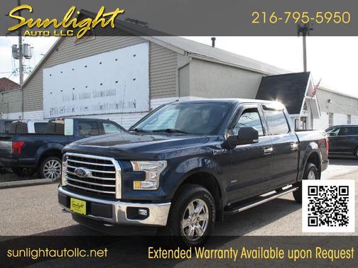 Dark Blue 2016 Ford F-150 XLT Truck