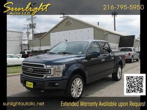 Blue Jeans Metallic 2018 Ford F-150 Limited