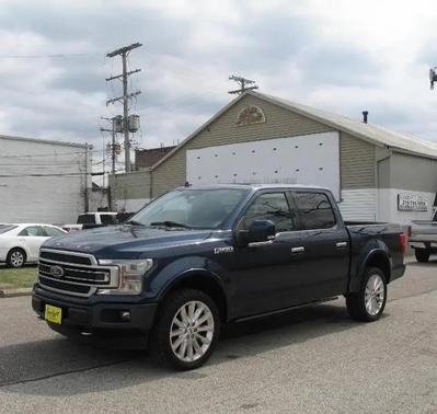 Blue Jeans Metallic 2018 Ford F-150 Limited