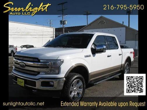 Oxford White 2020 Ford F-150 Lariat Truck