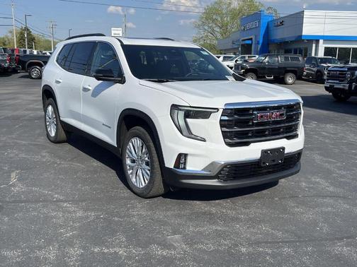 Summit White 2026 GMC Acadia Elevation
