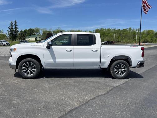 Summit White 2026 Chevrolet Silverado 1500 LT