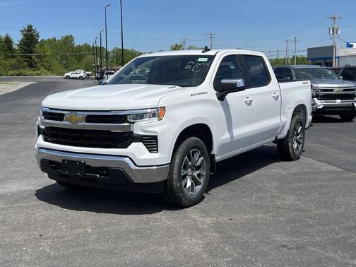 Summit White 2026 Chevrolet Silverado 1500 LT