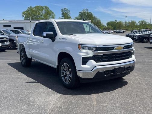 Summit White 2026 Chevrolet Silverado 1500 LT