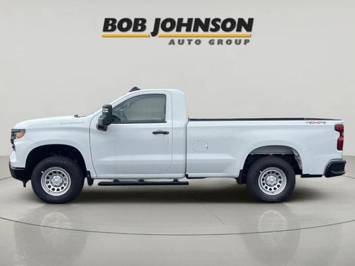 Summit White 2026 Chevrolet Silverado 1500 WT