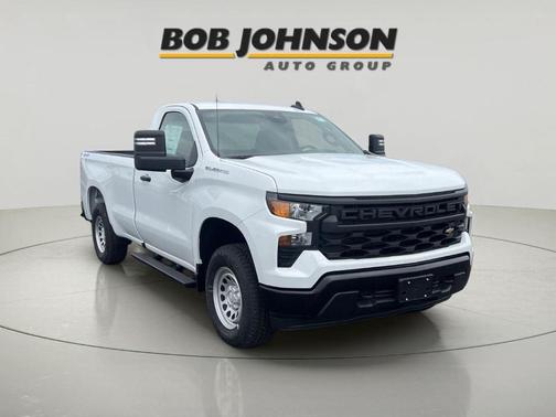 Summit White 2026 Chevrolet Silverado 1500 WT
