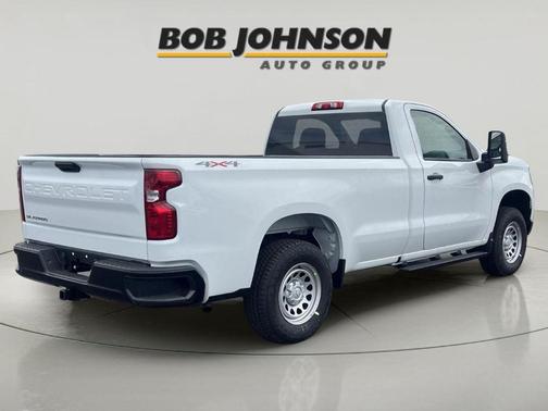 Summit White 2026 Chevrolet Silverado 1500 WT
