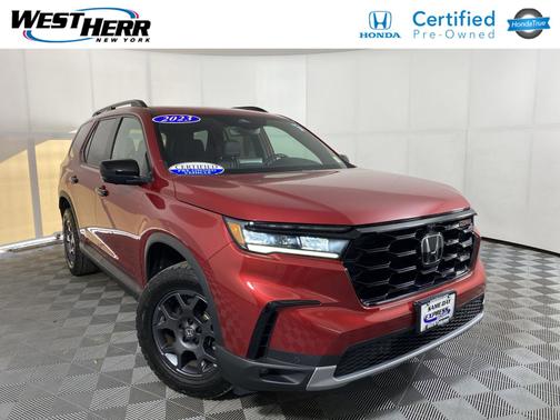Radiant Red Metallic Ii 2023 Honda Pilot