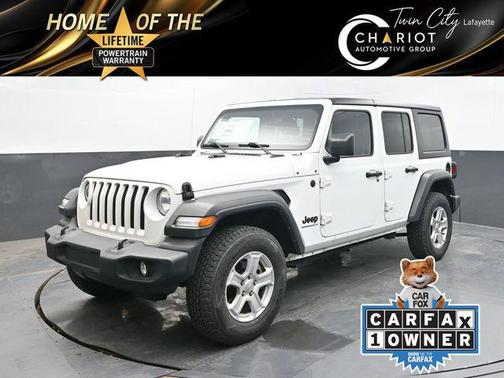 Bright White Clearcoat 2023 Jeep Wrangler Sport S
