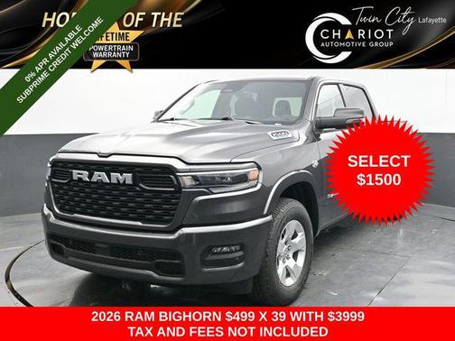 Granite Crystal Metallic Clearcoat 2026 RAM 1500 Big Horn/Lone Star