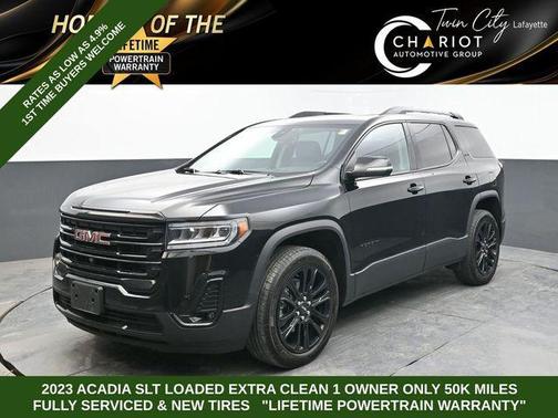 Ebony Twilight Metallic 2023 GMC Acadia SLT