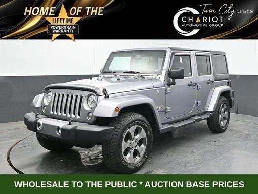 Billet Silver Metallic Clearcoat 2018 Jeep Wrangler JK Unlimited Sahara