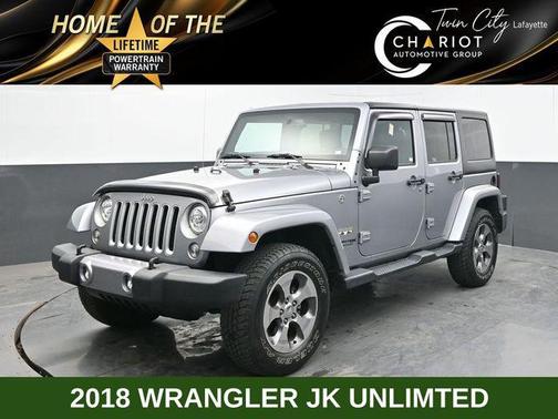 Billet Silver Metallic Clearcoat 2018 Jeep Wrangler JK Unlimited Sahara