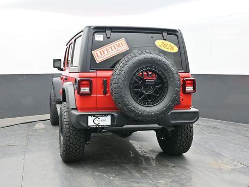 Firecracker Red Clearcoat 2026 Jeep Wrangler Sport S