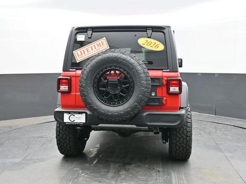 Firecracker Red Clearcoat 2026 Jeep Wrangler Sport S