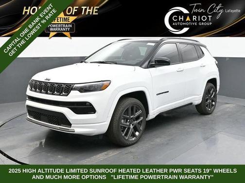 Bright White Clearcoat 2025 Jeep Compass Limited