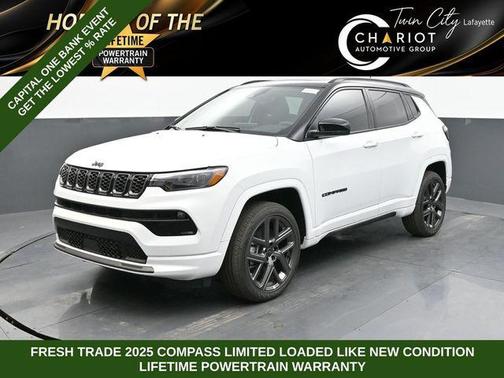 Bright White Clearcoat 2025 Jeep Compass Limited