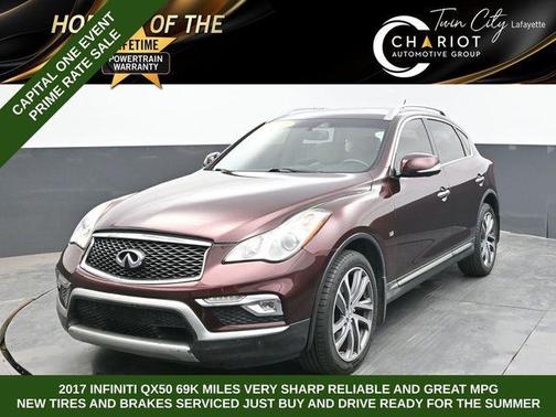 Midnight Garnet 2017 INFINITI QX50 Base