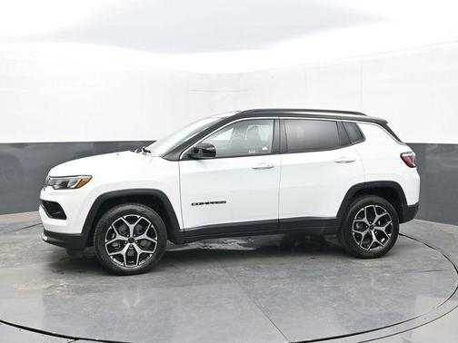 Bright White Clearcoat 2025 Jeep Compass Limited