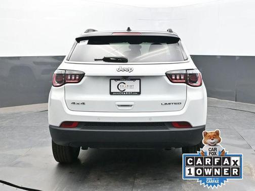Bright White Clearcoat 2025 Jeep Compass Limited