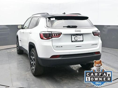 Bright White Clearcoat 2025 Jeep Compass Limited