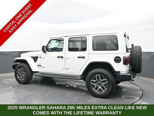 Bright White Clearcoat 2025 Jeep Wrangler Sahara