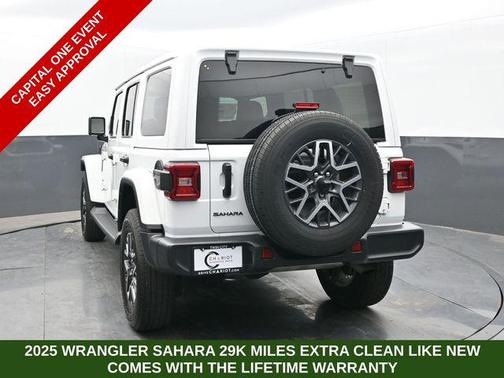 Bright White Clearcoat 2025 Jeep Wrangler Sahara