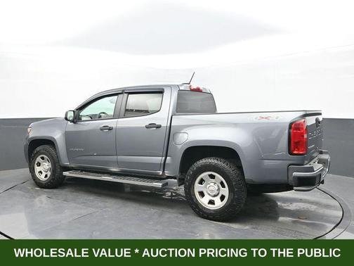 Satin Steel Metallic 2021 Chevrolet Colorado WT