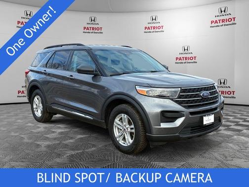Gray Metallic 2022 Ford Explorer XLT