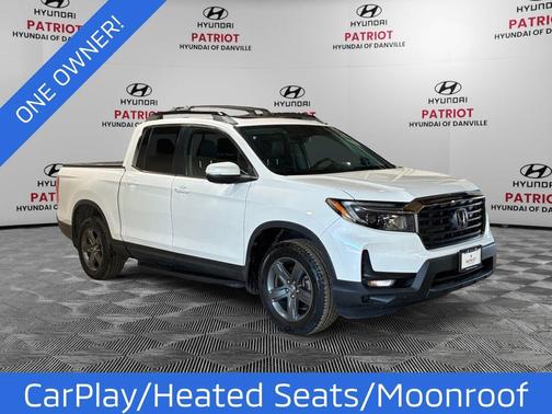 White 2023 Honda Ridgeline RTL