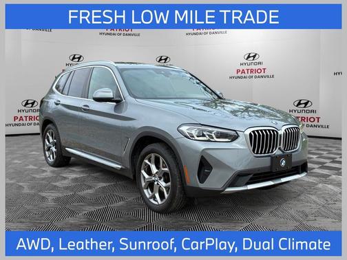 Gray Metallic 2023 BMW X3 xDrive30i
