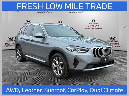 Gray Metallic 2023 BMW X3 xDrive30i