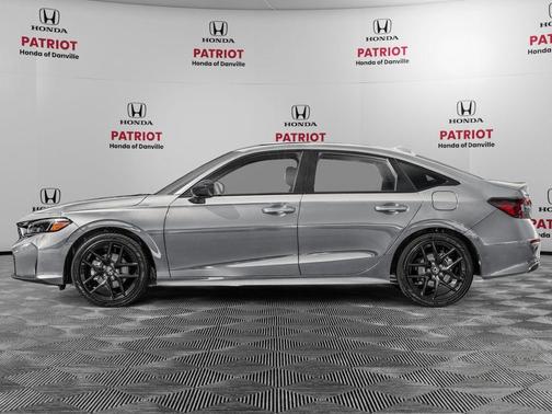 Solar Silver Metallic 2026 Honda Civic Hybrid Sport