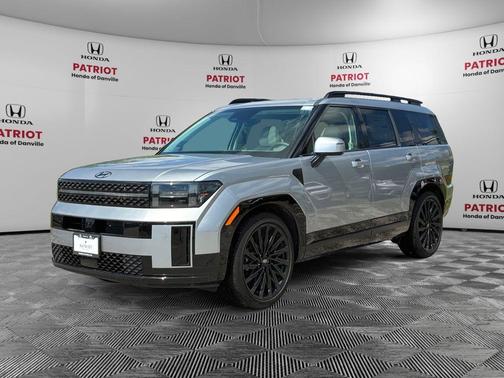 Shimmering Silver Pearl 2025 Hyundai SANTA FE Calligraphy