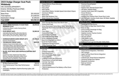 2023 Dodge Charger Scat Pack