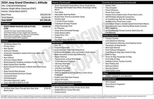 2024 Jeep Grand Cherokee L Laredo