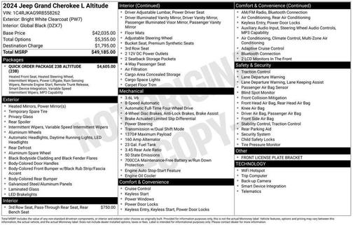 2024 Jeep Grand Cherokee L Laredo