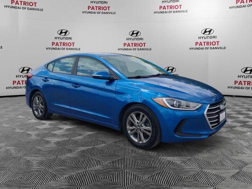 Electric Blue 2018 Hyundai ELANTRA SEL