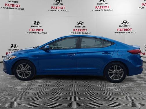 Electric Blue 2018 Hyundai ELANTRA SEL