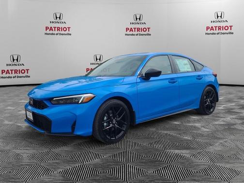 Boost Blue Pearl 2026 Honda Civic Hybrid Sport