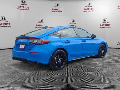 Boost Blue Pearl 2026 Honda Civic Hybrid Sport