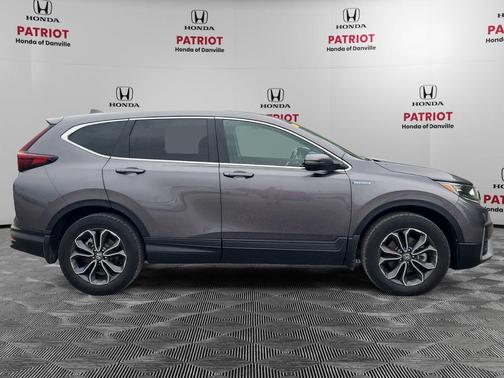 Gray 2021 Honda CR-V Hybrid EX-L