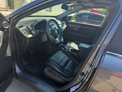 Gray 2021 Honda CR-V Hybrid EX-L